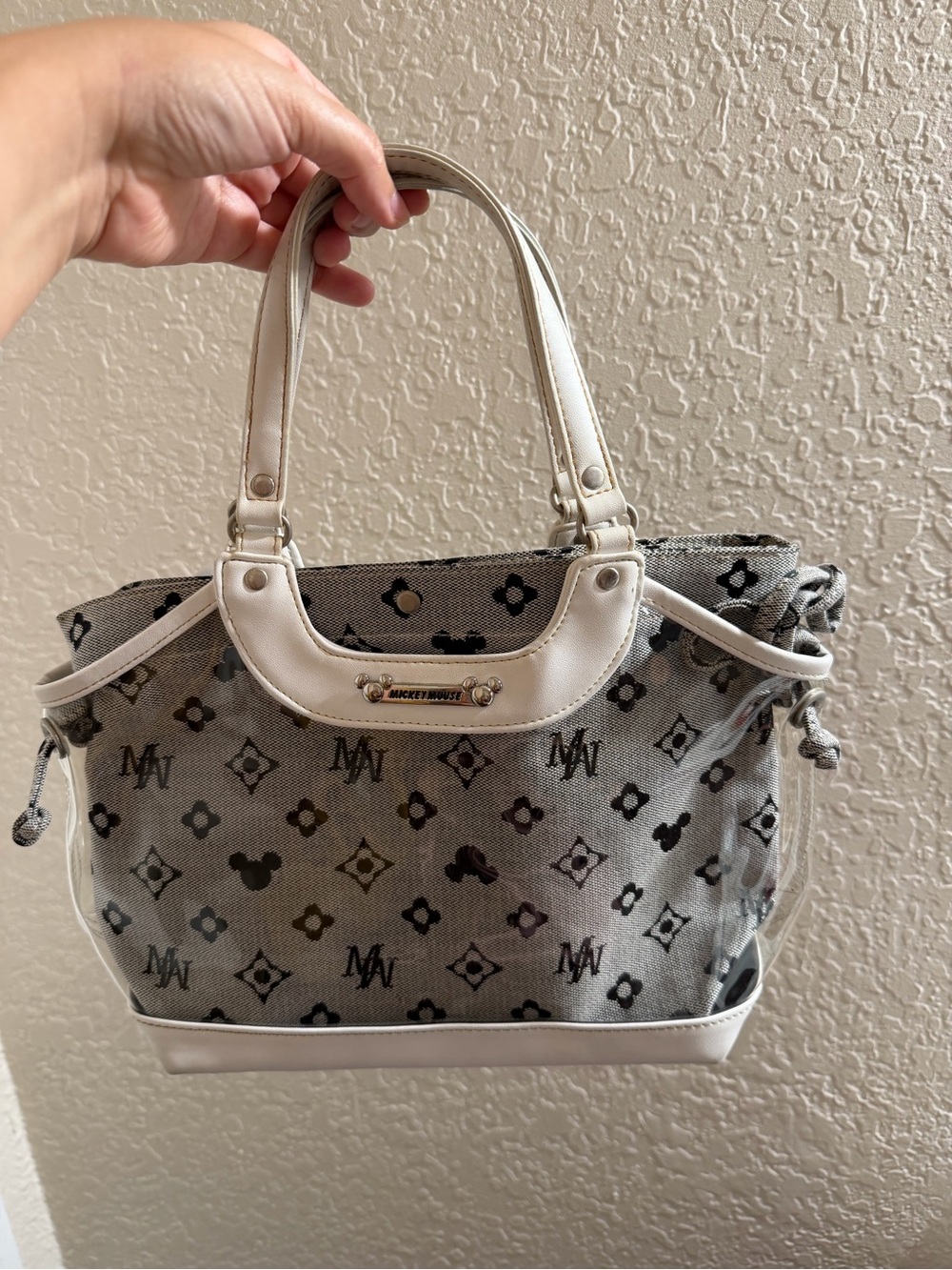 Vintage monogram Mickey bag